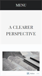 Mobile Screenshot of clearerperspective.wordpress.com