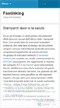 Mobile Screenshot of fastinking.wordpress.com