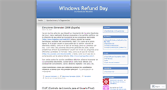 Desktop Screenshot of diareembolsowindows.wordpress.com