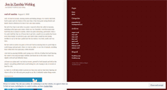 Desktop Screenshot of jeninzambia.wordpress.com