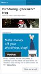 Mobile Screenshot of lakorns.wordpress.com