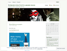 Tablet Screenshot of lakorns.wordpress.com