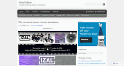 Desktop Screenshot of creacultura.wordpress.com