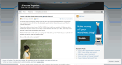 Desktop Screenshot of focoemnegocios.wordpress.com