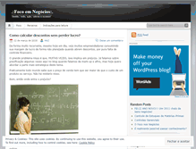 Tablet Screenshot of focoemnegocios.wordpress.com