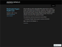 Tablet Screenshot of adipaolo.wordpress.com
