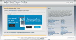 Desktop Screenshot of adventuretravel.wordpress.com