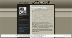 Desktop Screenshot of lifesmockery.wordpress.com