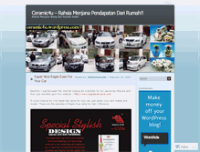 Tablet Screenshot of ceramic4u.wordpress.com