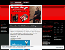 Tablet Screenshot of holtonbuggs.wordpress.com