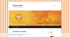 Desktop Screenshot of futurechefs.wordpress.com
