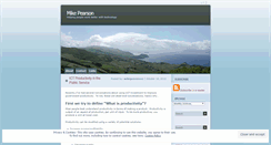 Desktop Screenshot of mikepearsonnz.wordpress.com