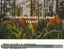 Tablet Screenshot of cmjf.wordpress.com