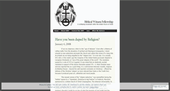Desktop Screenshot of biblicalwitness.wordpress.com