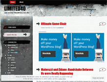 Tablet Screenshot of limited40.wordpress.com