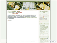 Tablet Screenshot of bldrama.wordpress.com