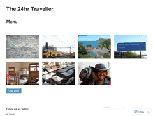 Tablet Screenshot of 24hrtraveller.wordpress.com
