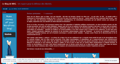 Desktop Screenshot of mhgblog.wordpress.com