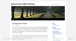Desktop Screenshot of mindvisualizationtechniques.wordpress.com