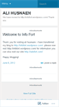 Mobile Screenshot of alihusnaen.wordpress.com