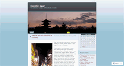 Desktop Screenshot of darrellinjapan.wordpress.com