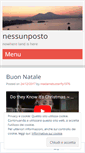 Mobile Screenshot of nessunposto.wordpress.com