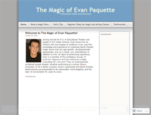 Tablet Screenshot of epmagic.wordpress.com