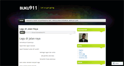 Desktop Screenshot of buku911.wordpress.com