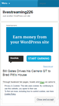 Mobile Screenshot of livestreaming226.wordpress.com