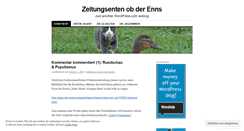 Desktop Screenshot of entenjagd.wordpress.com