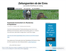 Tablet Screenshot of entenjagd.wordpress.com