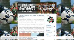 Desktop Screenshot of gremiodombosco.wordpress.com