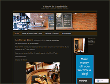 Tablet Screenshot of bistrotchartres.wordpress.com