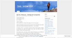 Desktop Screenshot of falsetsantiago.wordpress.com
