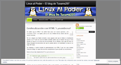 Desktop Screenshot of linuxalpoder.wordpress.com