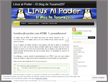 Tablet Screenshot of linuxalpoder.wordpress.com