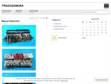 Tablet Screenshot of pradozamora.wordpress.com