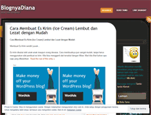 Tablet Screenshot of blognyadiana.wordpress.com
