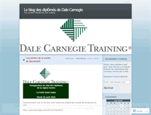 Tablet Screenshot of diplomesdalecarnegie.wordpress.com