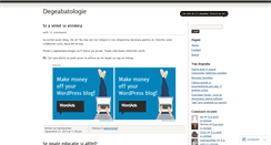 Desktop Screenshot of degeabatologie.wordpress.com