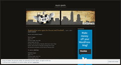 Desktop Screenshot of nx412sports.wordpress.com