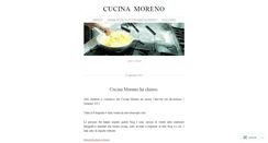 Desktop Screenshot of cucinamoreno.wordpress.com