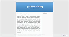 Desktop Screenshot of jgutsha.wordpress.com