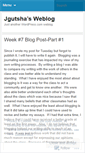 Mobile Screenshot of jgutsha.wordpress.com