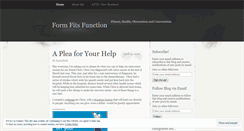 Desktop Screenshot of functionfitness.wordpress.com