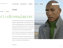 Tablet Screenshot of curtisbrownjunior.wordpress.com