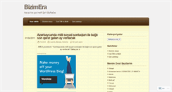 Desktop Screenshot of bizimera.wordpress.com