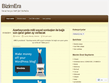 Tablet Screenshot of bizimera.wordpress.com