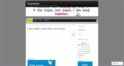 Desktop Screenshot of cassandrarpwg.wordpress.com