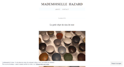 Desktop Screenshot of mademoisellehazard.wordpress.com